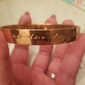 Kate spade rose gold bangle